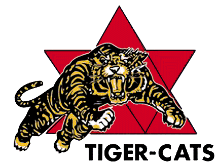 Hamilton Tiger-Cats 1967 Primary Logo vinyl decal